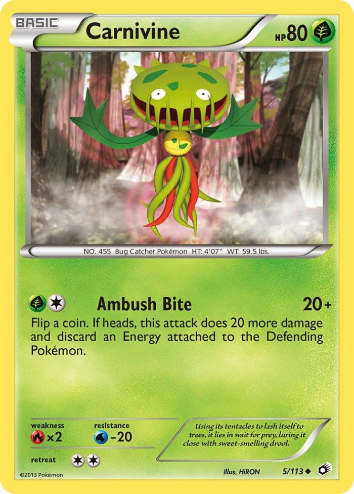 Carte Pokémon: Carnivine [Vortente]