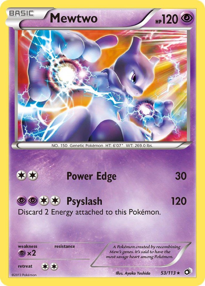 Carte Pokémon: Mewtwo [Mewtwo]