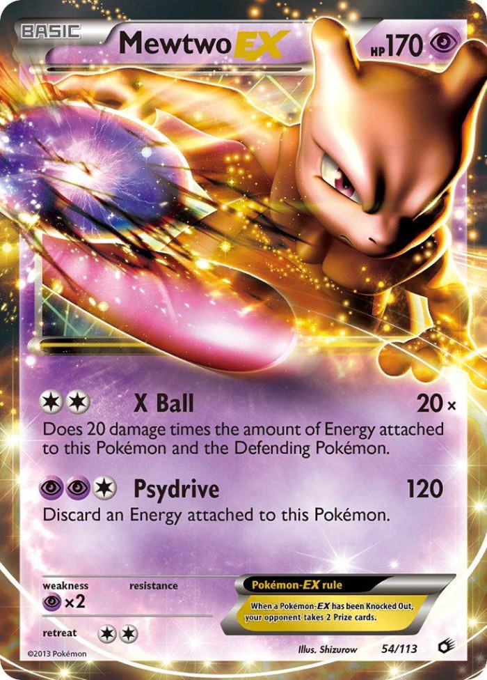 Carte Pokémon: Mewtwo EX [Mewtwo EX]