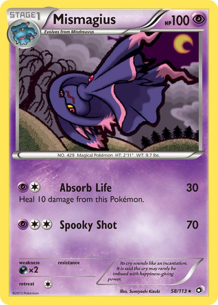 Carte Pokémon: Mismagius [Magirêve]