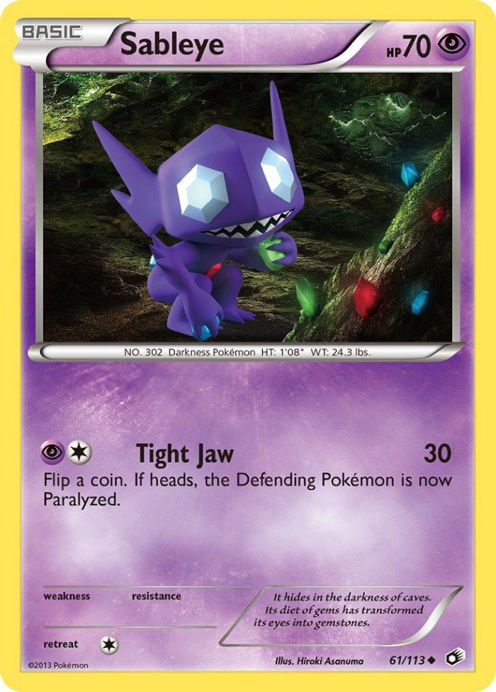 Carte Pokémon: Sableye [Ténéfix]