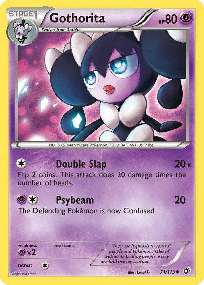 Carte Pokémon: Gothorita [Mesmérella]