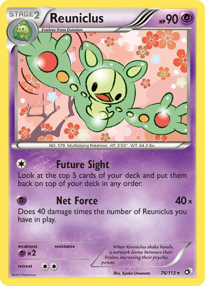 Carte Pokémon: Reuniclus [Symbios]