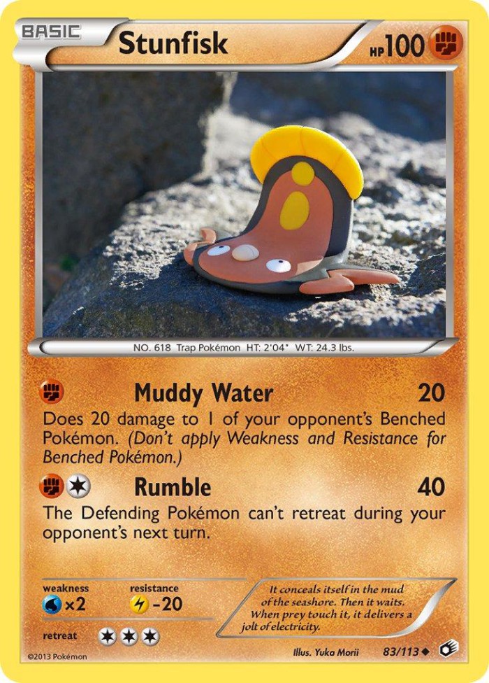 Carte Pokémon: Stunfisk [Limonde]