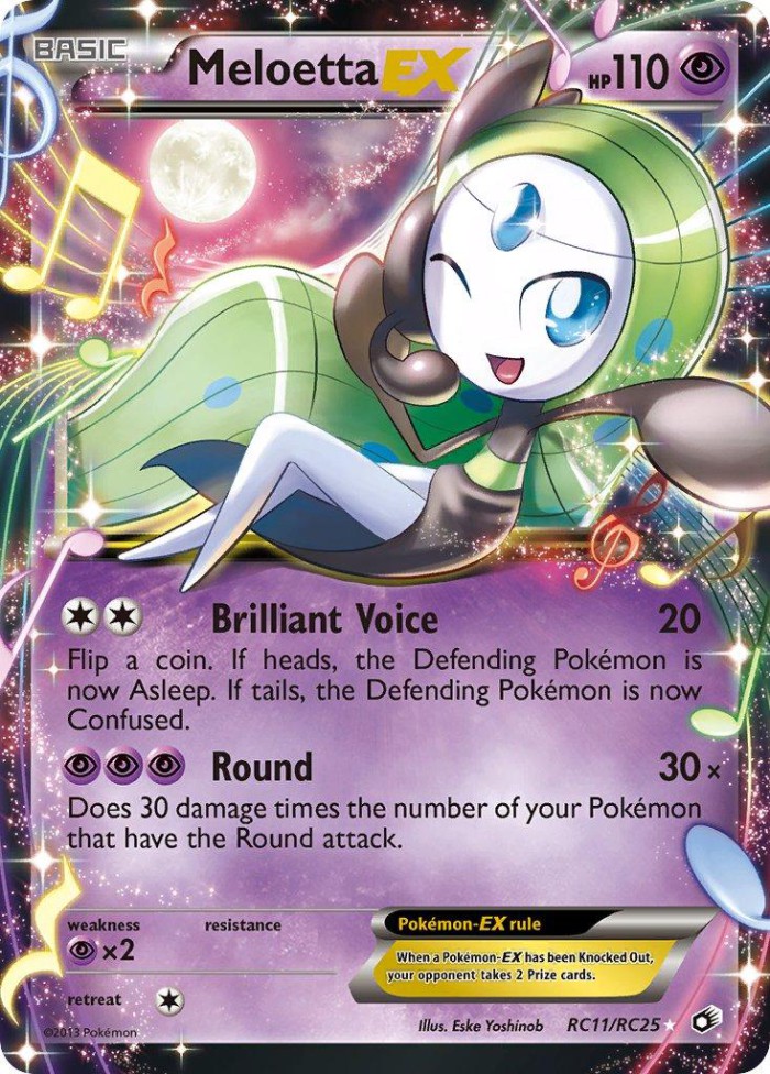 Carte Pokémon: Meloetta EX [Meloetta EX]