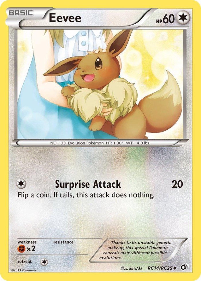 Carte Pokémon: Eevee [Évoli]