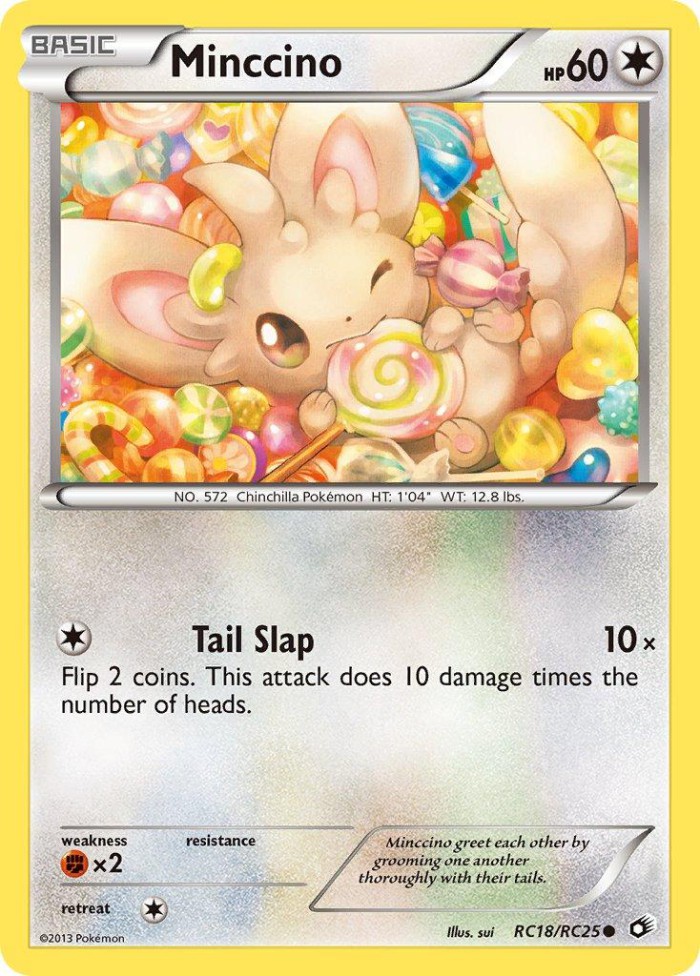 Carte Pokémon: Minccino [Chinchidou]