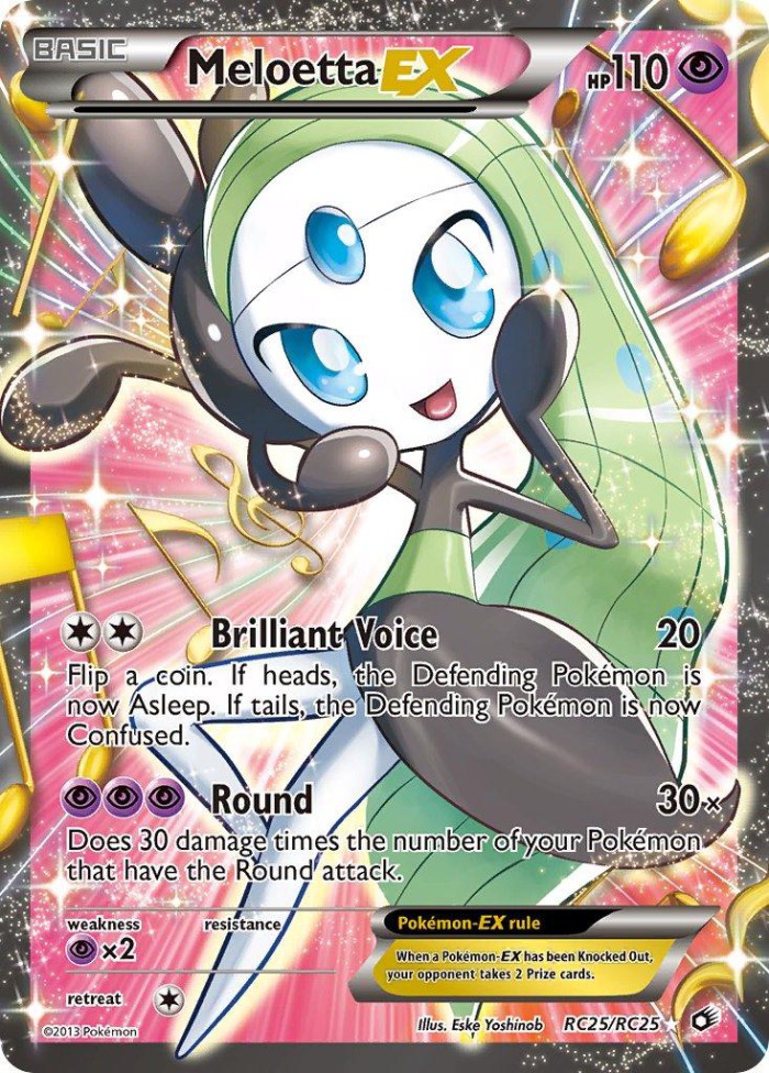 Carte Pokémon: Meloetta EX [Meloetta EX]