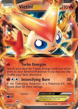 Carte Pokémon: Victini EX