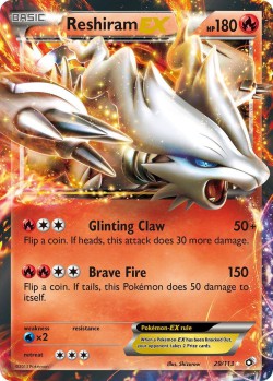 Carte Pokémon: Reshiram EX