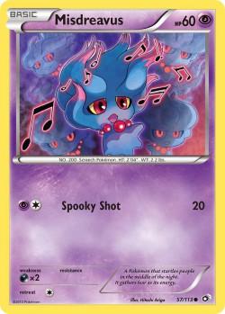 Carte Pokémon: Misdreavus