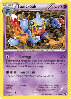 Carte Pokémon: Toxicroak