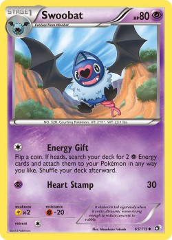 Carte Pokémon: Swoobat