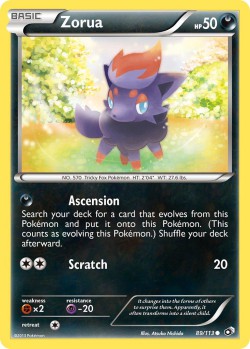 Carte Pokémon: Zorua