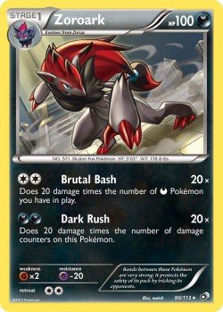 Carte Pokémon: Zoroark