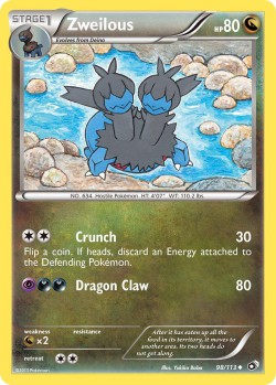 Carte Pokémon: Zweilous