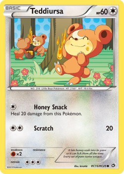 Carte Pokémon: Teddiursa