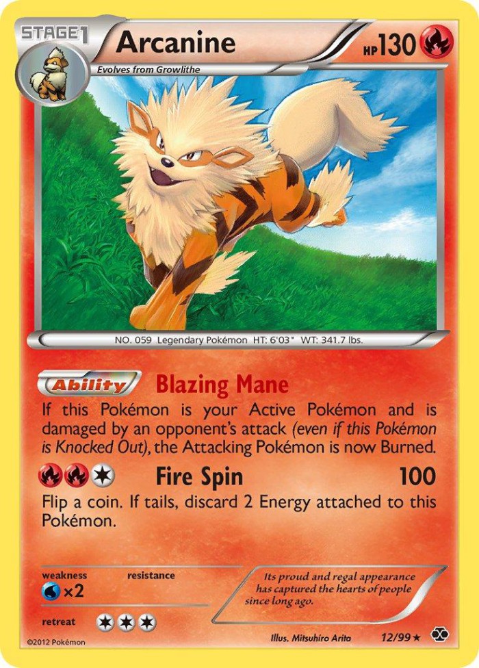 Carte Pokémon: Arcanine [Arcanin]