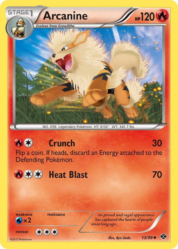 Carte Pokémon: Arcanine [Arcanin]