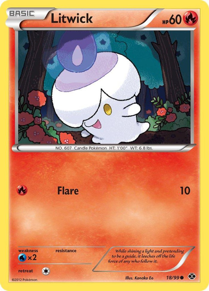 Carte Pokémon: Litwick [Funécire]