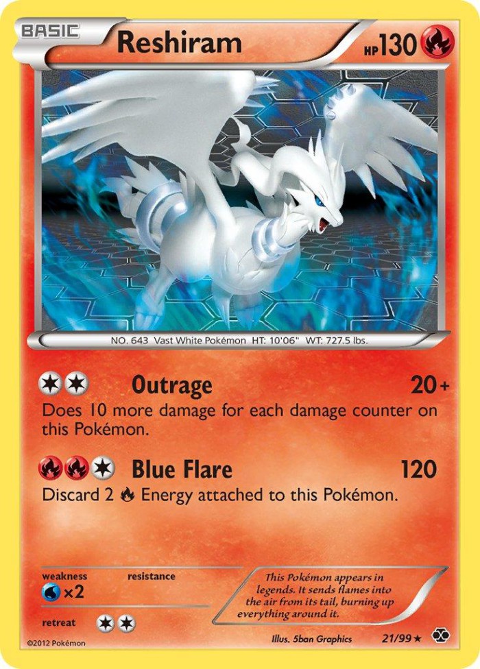 Carte Pokémon: Reshiram [Reshiram]