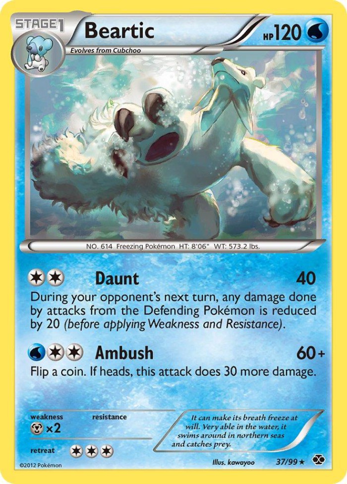 Carte Pokémon: Beartic [Polagriffe]