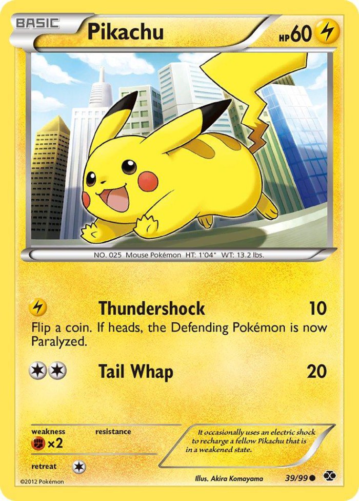 Carte Pokémon: Pikachu [Pikachu]