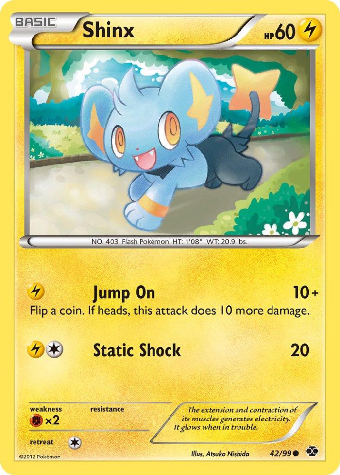 Carte Pokémon: Shinx [Lixy]