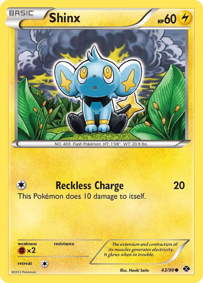 Carte Pokémon: Shinx [Lixy]