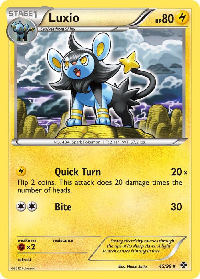 Carte Pokémon: Luxio [Luxio]