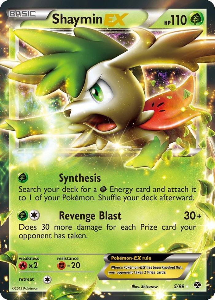 Carte Pokémon: Shaymin EX [Shaymin EX]