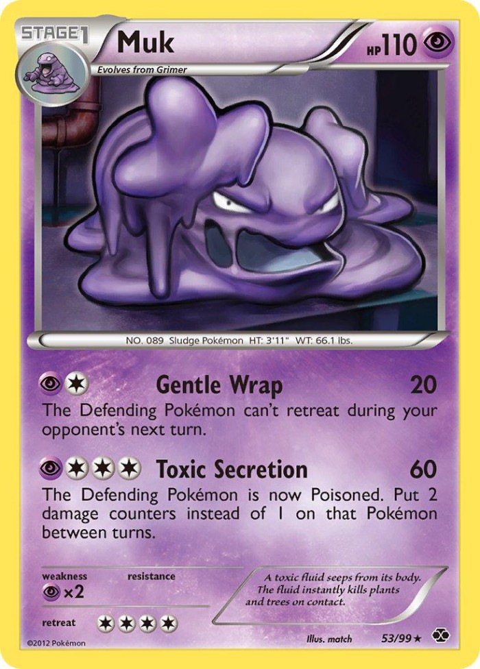 Carte Pokémon: Muk [Grotadmorv]