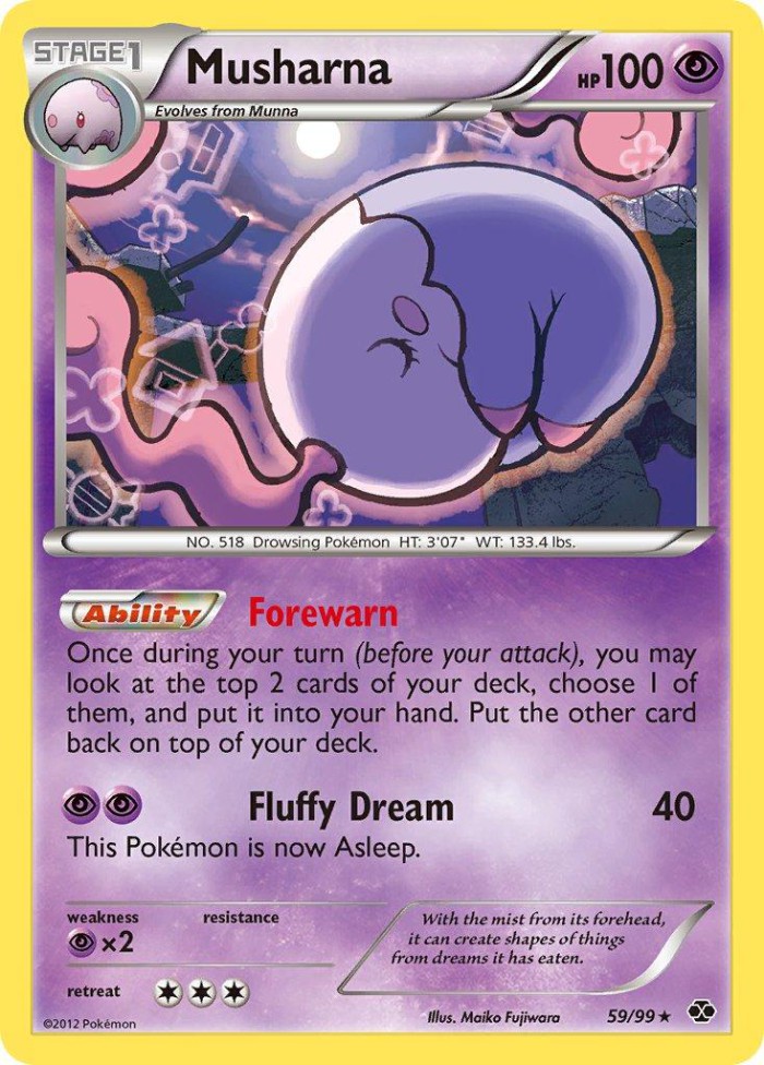 Carte Pokémon: Musharna [Mushana]