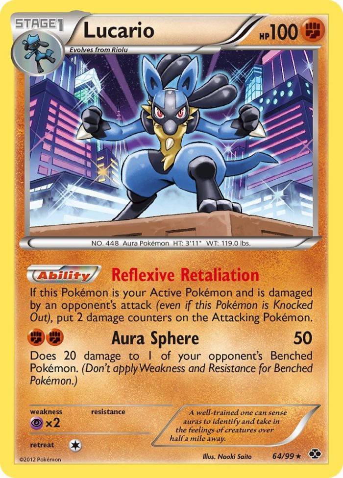 Carte Pokémon: Lucario [Lucario]