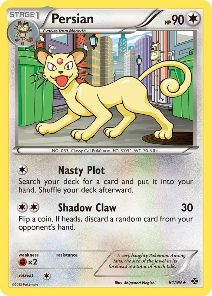 Carte Pokémon: Persian [Persian]