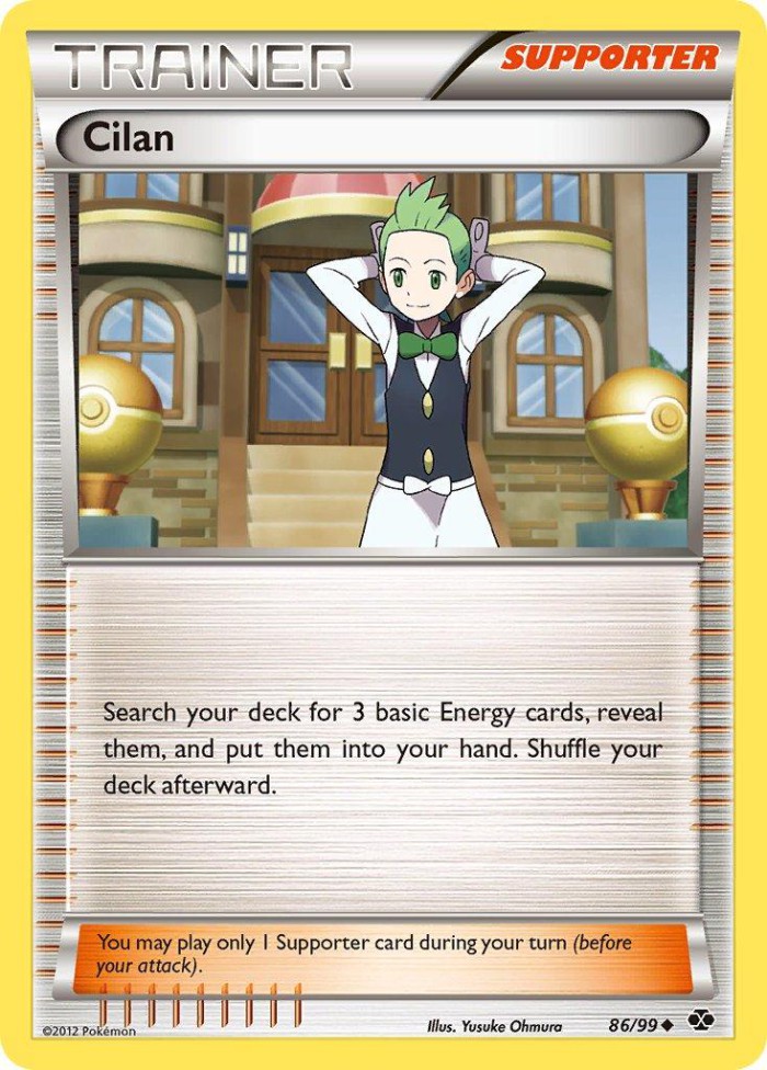 Carte Pokémon: Cilan [Rachid]