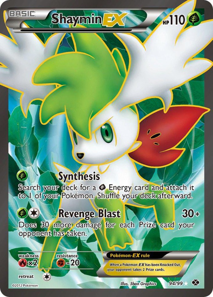 Carte Pokémon: Shaymin EX [Shaymin EX]