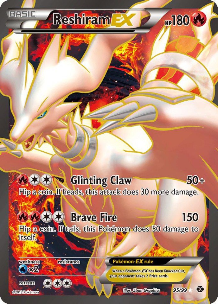 Carte Pokémon: Reshiram EX [Reshiram EX]