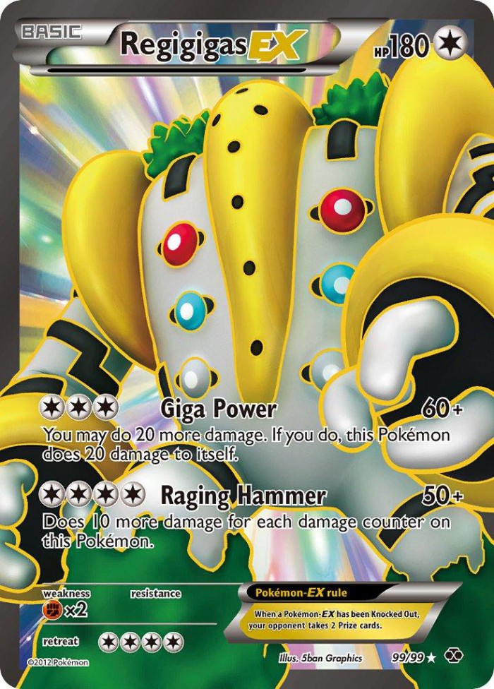 Carte Pokémon: Regigigas EX [Regigigas EX]