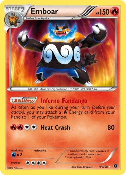 Carte Pokémon: Emboar