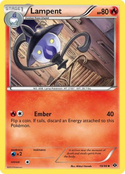 Carte Pokémon: Lampent