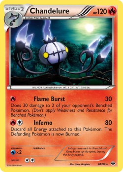 Carte Pokémon: Chandelure