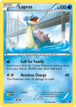 Carte Pokémon: Lapras