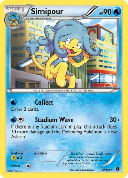 Carte Pokémon: Simipour