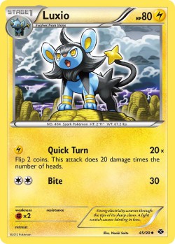 Carte Pokémon: Luxio