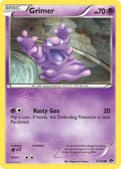 Carte Pokémon: Grimer