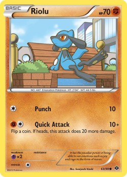 Carte Pokémon: Riolu