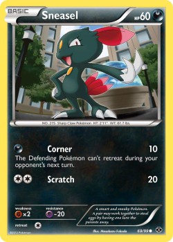 Carte Pokémon: Sneasel