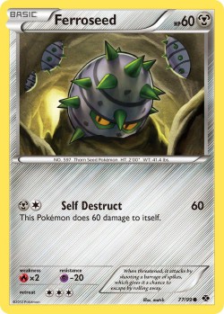 Carte Pokémon: Ferroseed