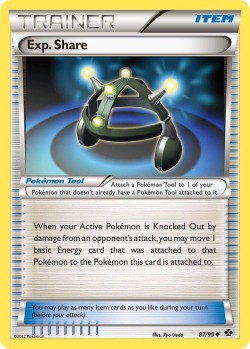 Carte Pokémon: Exp. Share